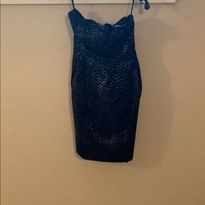 Black cocktail dress